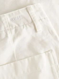 Norse Projects Crème - Pantalons de travail Lukas décontractés