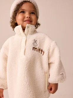 Next Crème - Polaire Miffy Half Popper (3mois-7ans) Sale