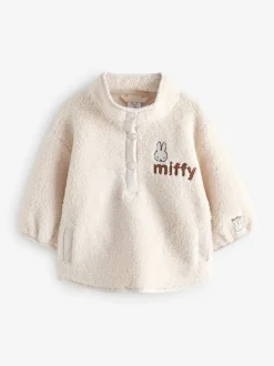 Next Crème - Polaire Miffy Half Popper (3mois-7ans) Sale