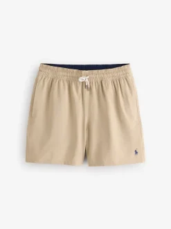 Polo Ralph Lauren Crème - Traveller Classic Shorts de bain