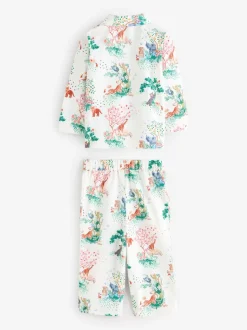 Next Crème - Pyjama Cath Kidston Great Ormond Street boutonné Discount