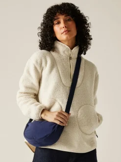 Regatta Crème - Polaire Frankie Borg à demi-fermeture éclair Sale