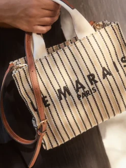 Next Crème - Sac à main en toile New