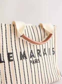 Next Crème - Sac à main en toile New