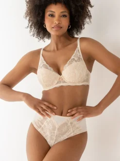 Pour Moi Crème - Soutien-gorge Atelier à armatures en dentelle Clearance