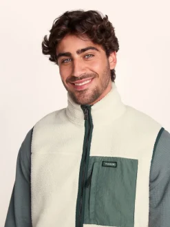 Tog 24 Crème - Gilet Sherpa Evan Mens Discount