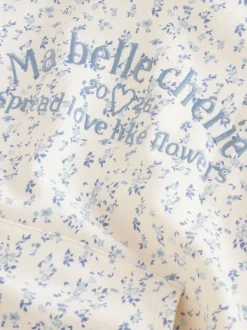 Next - Sweat à capuche (3-16 ans) Crème Ditsy Fleur Sale