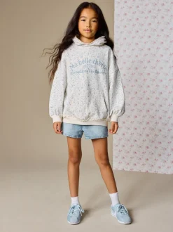 Next - Sweat à capuche (3-16 ans) Crème Ditsy Fleur Sale