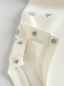 Next Crème fleuri - Ensemble Chandail et Survêtement bébé 2 Pièces (0mois-2ans)