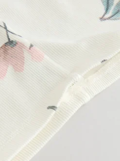 Next Crème fleuri - Ensemble Chandail et Survêtement bébé 2 Pièces (0mois-2ans)