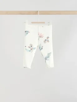 Next Crème fleuri - Ensemble Chandail et Survêtement bébé 2 Pièces (0mois-2ans)