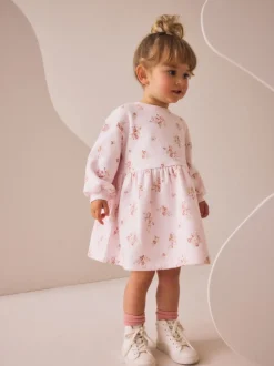 Next - Robe de survêtement (3mths-7yrs) Crème fleuri Discount