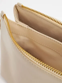 Next Crème ivoire - Sac à bandoulière en cuir Online