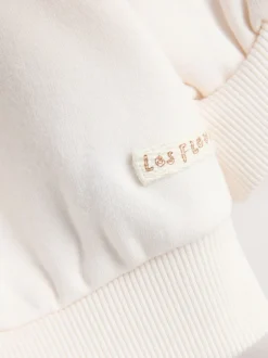 Next - Ensemble Sweat-shirt et Pantalons Amples (3mois-7ans) Crème motif lapin Outlet