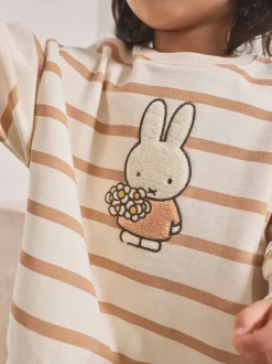 Next Crème Stripe - Ensemble Sweatshirt Miffy & Leggings (3mths-7yrs) Hot