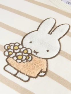 Next Crème Stripe - Ensemble Sweatshirt Miffy & Leggings (3mths-7yrs) Hot