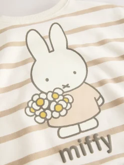 Next Crème Stripe - Ensemble Sweatshirt Miffy & Leggings (3mths-7yrs) Hot