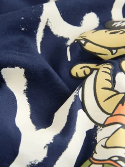 Next - T-shirt graphique décontracté en coton à manches longues (3-16ans) Crocodile bleu marine Sale