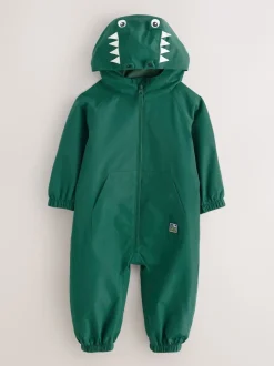 Next - Combinaison imperméable doublée de polaire (3mths-7yrs) Crocodile vert Online