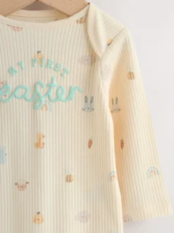 Next écru - Body BÉBÉ My First Pâques à Manches longues Online