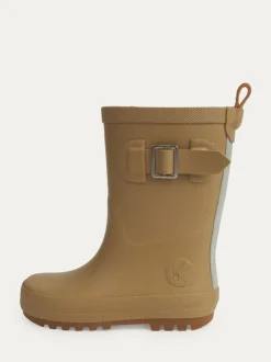 KIDLY by MORI Écru - Bottes de bien-être doublées en coton Sale