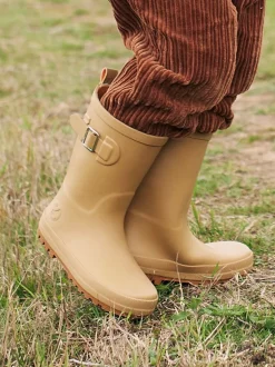 KIDLY by MORI Écru - Bottes de bien-être doublées en coton Sale