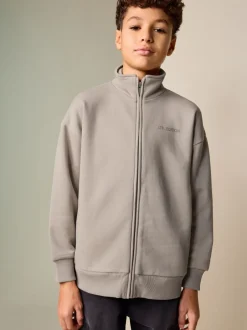 Next Écru - Chandail zippé à Col cheminée (3-16ans) Discount