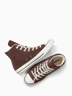 Converse Écru - Baskets Chuck Taylor All Star Winter Luxe High Outlet