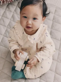 Next écru - Ensemble Sweat-shirt et Pantalons matelassé Bébé 2 Pieces (0mois-2ans) Best