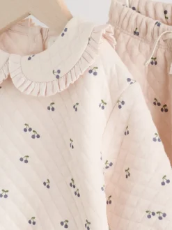 Next écru - Ensemble Sweat-shirt et Pantalons matelassé Bébé 2 Pieces (0mois-2ans) Best