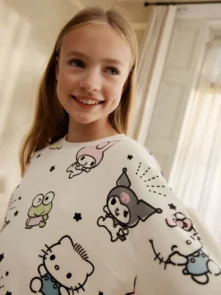 Next écru - Hello Kitty Lot de 1 pyjamas en polaire confortables (3-16ans) Outlet
