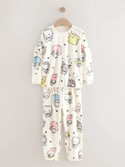 Next écru - Hello Kitty Lot de 1 pyjamas en polaire confortables (3-16ans) Outlet