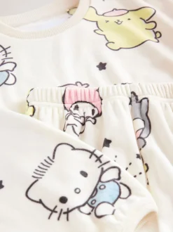 Next écru - Hello Kitty Lot de 1 pyjamas en polaire confortables (3-16ans) Outlet