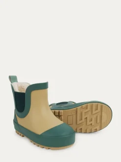 KIDLY by MORI Écru - Bottes courtes doublées en polaire confortable Hot