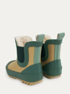 KIDLY by MORI Écru - Bottes courtes doublées en polaire confortable Hot