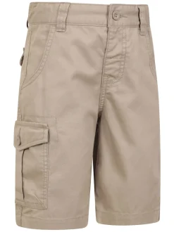 Mountain Warehouse Écru - Kids 100Short cargo en coton à 100 Outlet