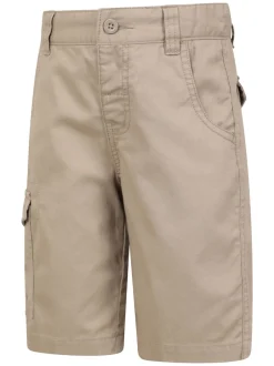 Mountain Warehouse Écru - Kids 100Short cargo en coton à 100 Outlet