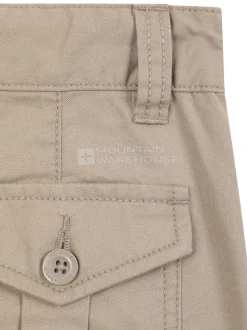 Mountain Warehouse Écru - Kids 100Short cargo en coton à 100 Outlet