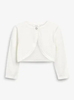 Next écru - Occasion Boléro Cardigan (3mths-16yrs) Best