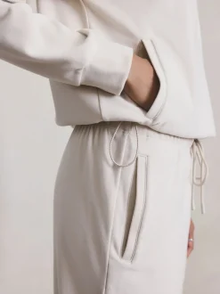 Next écru - Pantalon de jogging en polaire Outlet