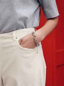 Next écru - Pantalons coupe ballon en velours côtelé Sale