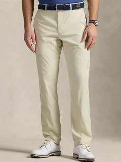 Ralph Lauren Écru - Pantalons RLX habillé Performance en sergé Clearance