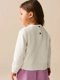 Next écru - Pull saucisse chien (3mois-7ans) Outlet