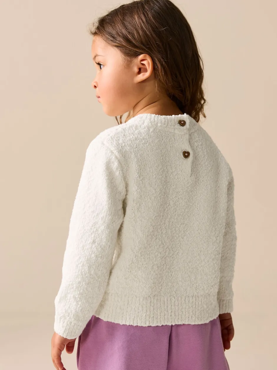 Next écru - Pull saucisse chien (3mois-7ans) Outlet