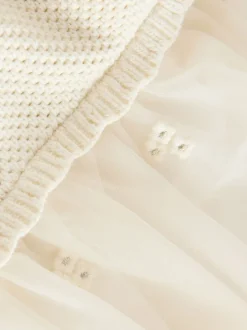 Next écru - Robe d’occasion (3mois-10ans) Discount