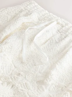 Next écru - Shorts ceinturés au crochet Online