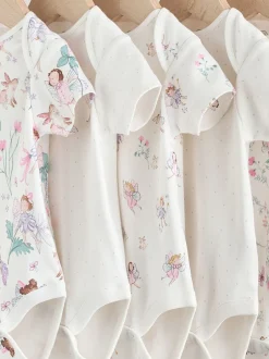 Next Écru motif fée - Bodysuits Manches courtes 5 Pack Online