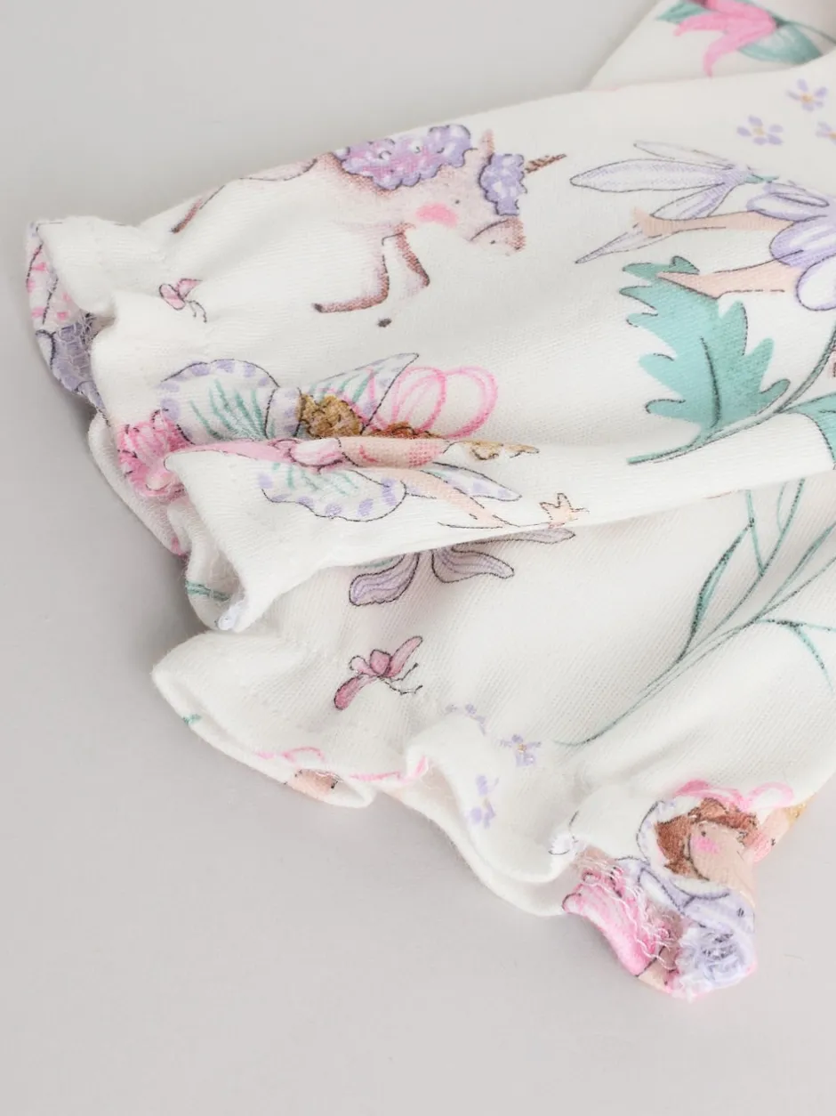 Next Écru motif fée - Lot de 3 dors-bien bébé à fermeture éclair bidirectionnelle (0-2ans) Best