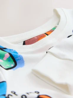 Next Écru/bleu/rose éléphant - Pyjama Loros simple (9mois-8ans) Best