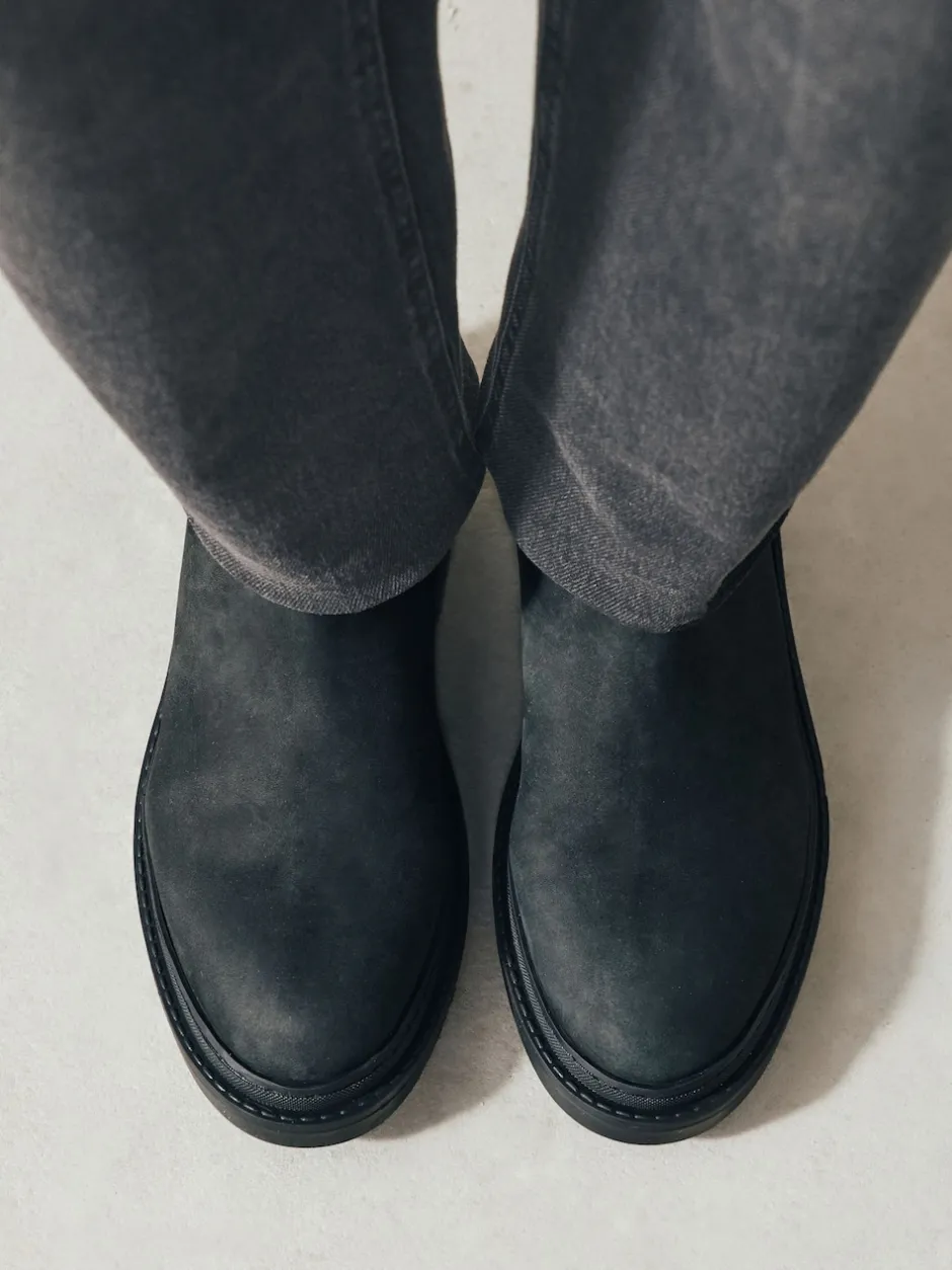 Next Cuir huilé noir - Chelsea Bottes/Bottines Forever Comfort® à bout rond Outlet
